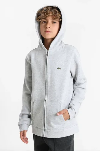 Lacoste, Lacoste - Hoodie, 14A, Grau Melange