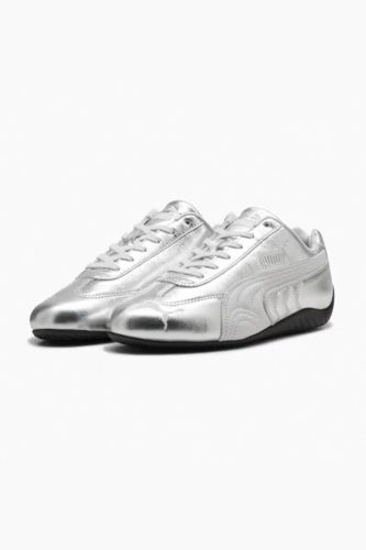 Puma Speedcat Silver Sneaker - Feather Gray + Black EU37.5 Damen