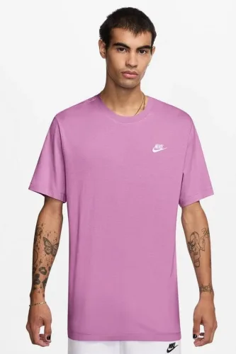 Nike Sportswear Club T-Shirt - Light Magenta M Herren