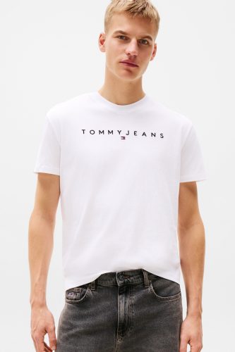 Tommy Jeans, Tommy Jeans - T-Shirt, für Herren, Weiss, Größe M