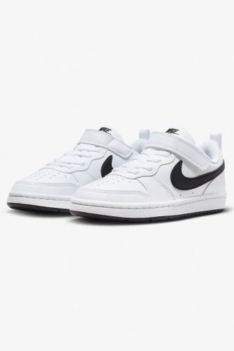 Nike Court Borough Recraft Kids Sneaker - White + Black EU33.5