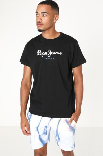 Pepe Jeans London, Pepe Jeans London - T-Shirt, für Herren, Schwarz, Größe XL