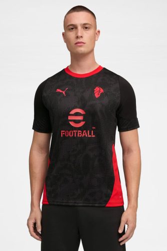 Puma AC Milan Mesh T-Shirt - Black M Herren