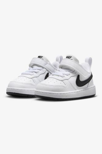 Nike Court Borough Recraft Baby Sneaker - White + Black EU22