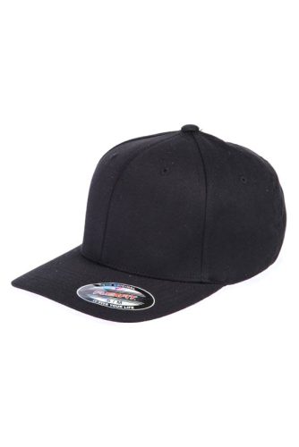 Yupoong Flexfit Cap - Schwarz S/M Herren