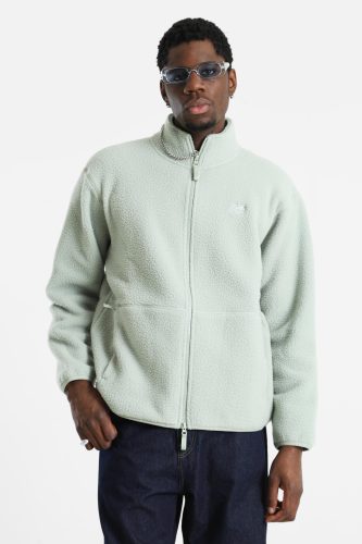 New Balance High Pile Fleecejacke - Light Green S Herren