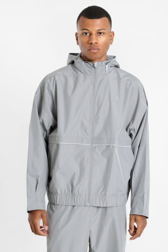 New Balance Elusive Oversize Trainingsjacke - Slate Grey S Herren