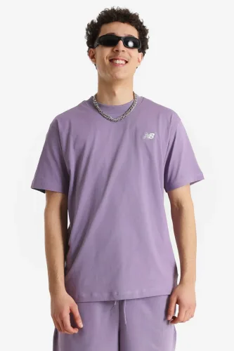 New Balance Sport Essentials T-Shirt - Candied Violet S Herren