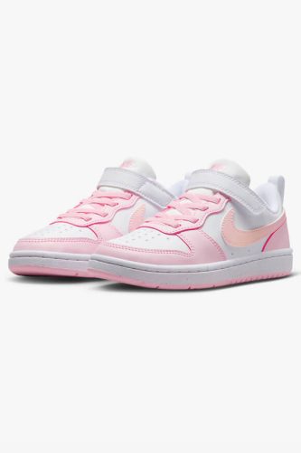 Nike, Nike - Court Borough Low Recraft, Court Borough Low Recraft Klettverschluss Sneaker, 35, Rosa