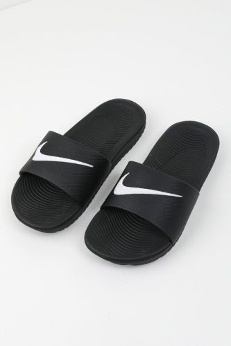 Nike Kawa Pantoletten - Schwarz EU35 Kids