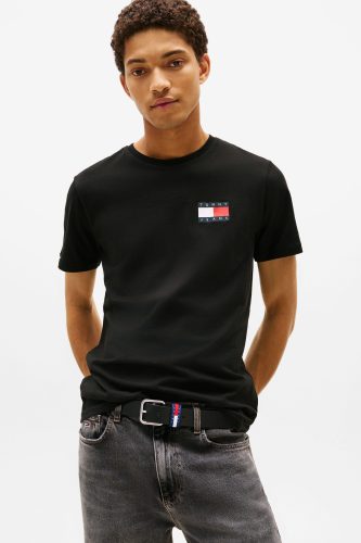 Tommy Jeans, Tommy Jeans - T-Shirt, für Herren, Black, Größe XL