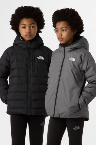 The North Face Perrito Wendejacke - Black + Grey XL Kids
