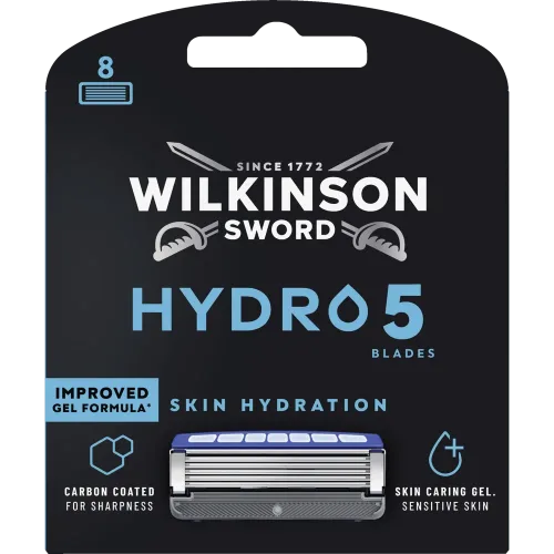 Wilkinson, Wilkinson - Klingen Hydro 5 Groomer & Power Select, Hydro5 Power Select, 4 Stück