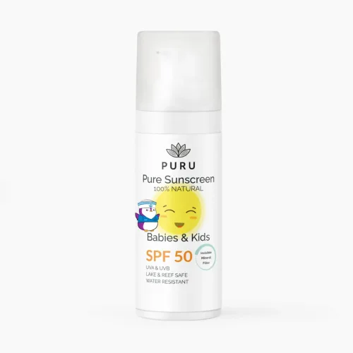 PURU, Puru Pure Sonnencreme Babys & Kinder Spf50 Rundfl 50 ml