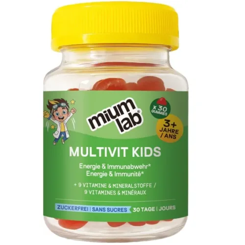 miumLAB Kids Gummies Multivitamin (30 Stk)