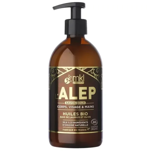MKL Grüne Natur Flüssige Aleppo-Seife (500ml)