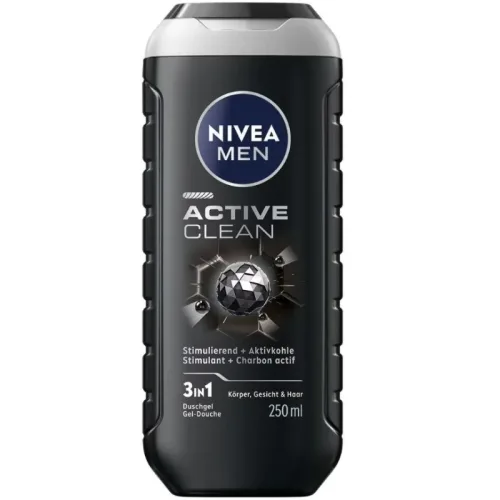 NIVEA MEN Active Clean Pflegedusche (250ml)