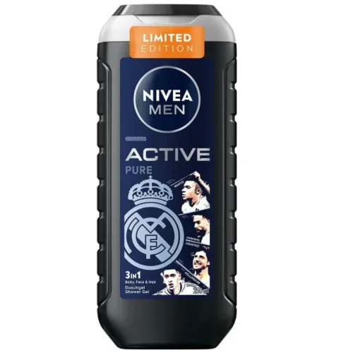 Nivea - Active Pure Real Madrid Pflegedusche, 250 ml