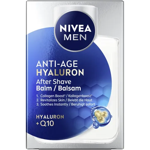Nivea, Nivea MEN Power Hyaluron & Q10 After Shave Anti-Age 100 ml