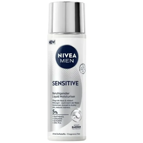 NIVEA MEN, NIVEA MEN Sensitive Beruhigender Liquid Moisturiser Gesichtscreme 100 ml