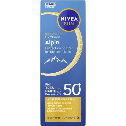 Nivea, Nivea Alpin Sonnencreme Gesicht Lsf50 40 ml