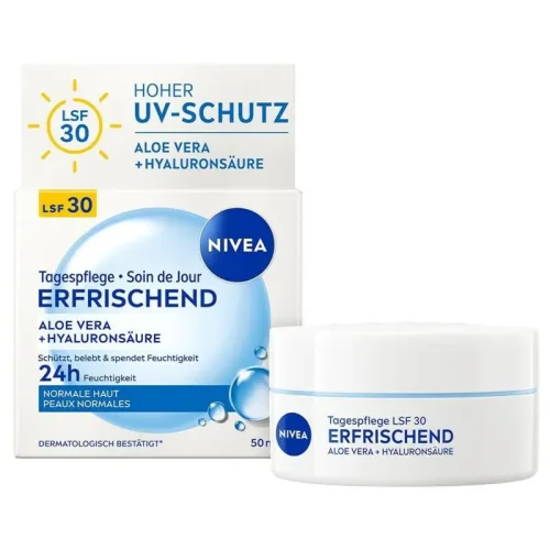 NIVEA SUN, NIVEA SUN - Erfrischende Tagespflege LSF30, 50 ml