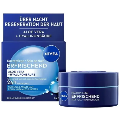 Nivea, Nivea - Face Gute Nachtcreme, 50 ml