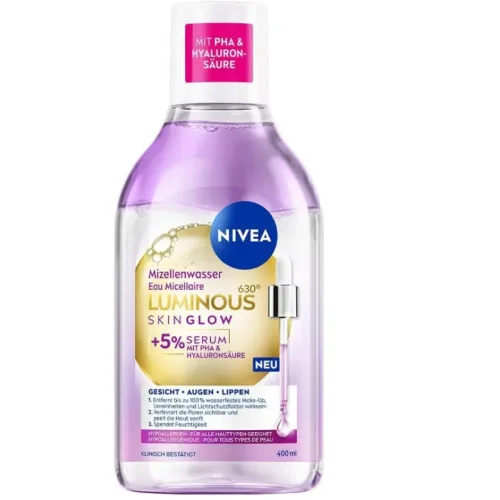 NIVEA Luminous Skin Glow Mizellenwasser (400ml)