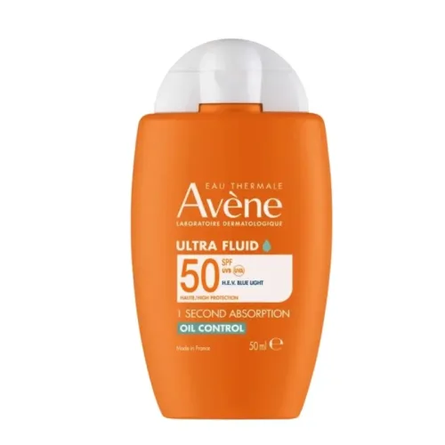 Avene - Ultra Fluid Oil Control SPF 50+, Sonnenschutz, 50 ml