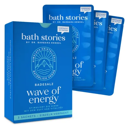 bath stories Badesalz, wave of energy (3x60g)