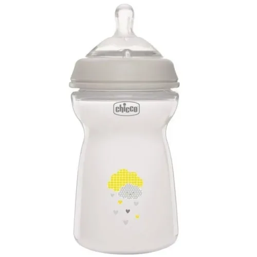 Chicco - Fläschchen, 6 Monate, Weiss