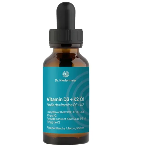 Dr. Niedermaier, Dr. Niedermaier Vitamin D3 + K2 Öl Glasfl 50 ml