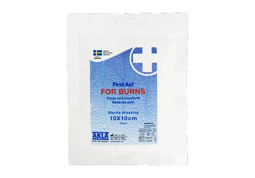 FOR BURNS, FOR Burns Wundauflage 10x10cm steril mit Gel Btl