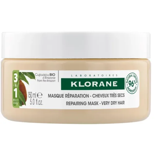 KLORANE - 3-in-1 Reparierende Maske, BIO-Cupuaçu, 150  ml