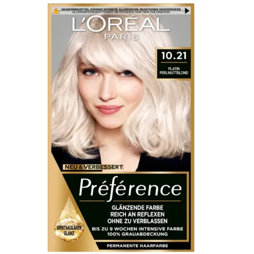 L'Oréal Paris, L'Oréal Paris - Permanent Coloration, 1 Stück, . Platin Perlmuttblond/Blond perle platine