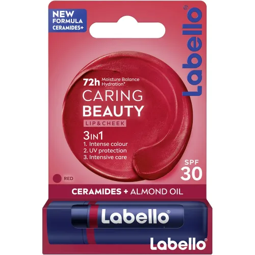 Labello, Labello Caring Beauty Lip Red Stick 4.8 g