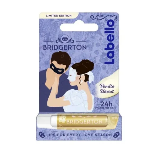 Nivea - Bridgerton Lipbalm, 4.8G, Vanilla Biscuit