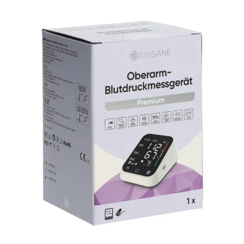 Livsane Elektronisches Blutdruckmessgerät Premium (1 Stk)