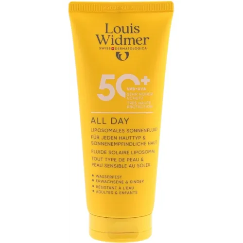 Louis Widmer All Day Sonnencreme LSF 50+, unparfümiert (100ml)