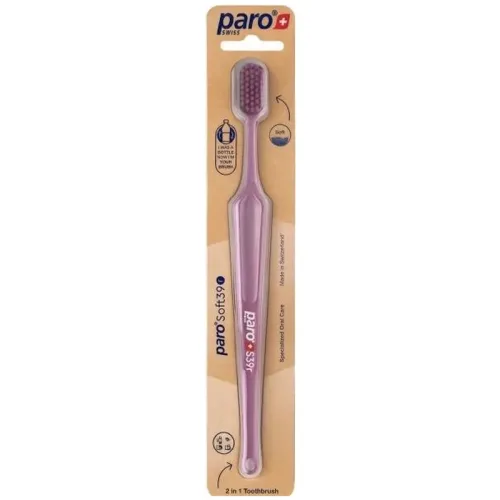 paro Zahnbürste soft 39r re-pink (1 Stk)