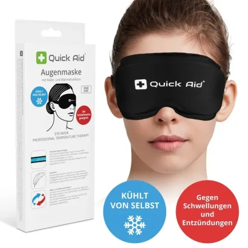 PDM to be maintained, Quick Aid Augenmaske für Wärme- und Kältetherapie, Einheitsgröße