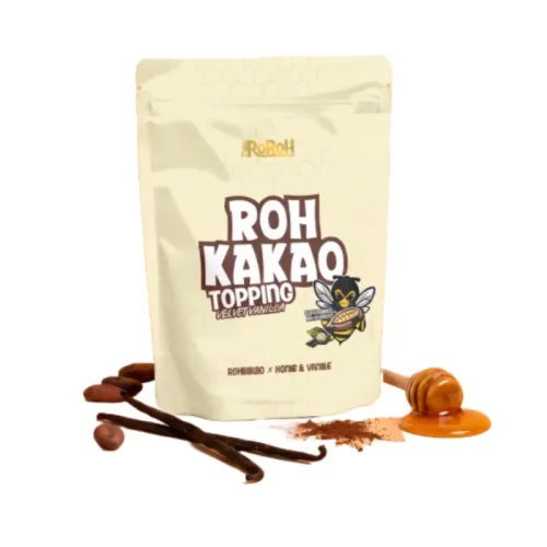 RoRoH, RoRoH Rohkakao Topping - Velvet Vanilla (250g)