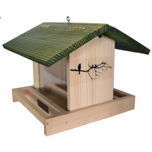 Samen Mauser, Samen Mauser Vogelfutterhaus Pavillon Winter, 28x28x26cm (1 Stk)