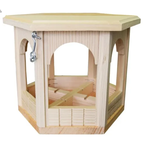 Samen Mauser Vogelfutterhaus Pavillon Winter, 28x28x26cm (1 Stk)