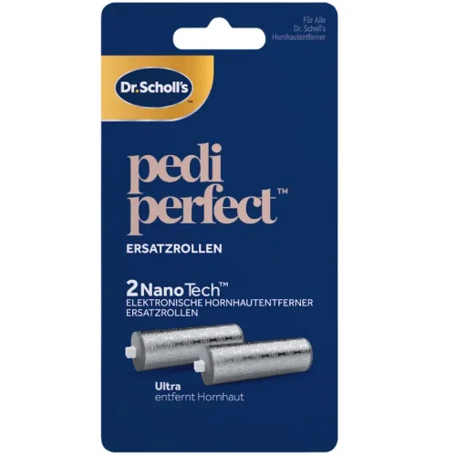 Scholl, Scholl - Dr s Pedi Perfect Ersatzrollen NanoTech, 2 Stück