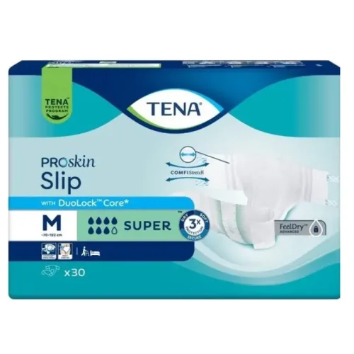 TENA Slip Super, Grösse M, Taille 73-122cm (30 Stk)