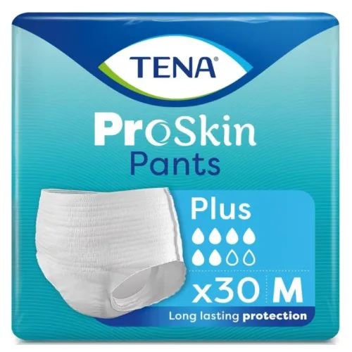 TENA Pants Plus, Grösse M, 6 Tropfen, Taille 80-110cm (30 Stk)