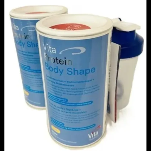 Vita Protein Body Shape Pulver, plus Shaker (2x495g)
