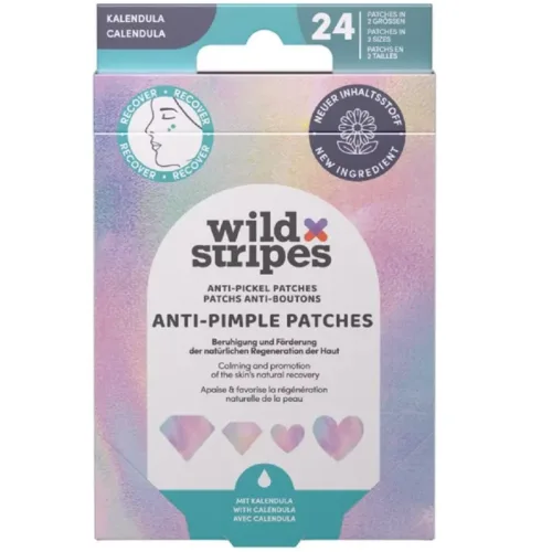 Wild Stripes Anti-Pickelpflaster mit Kalendula (24 Stk)
