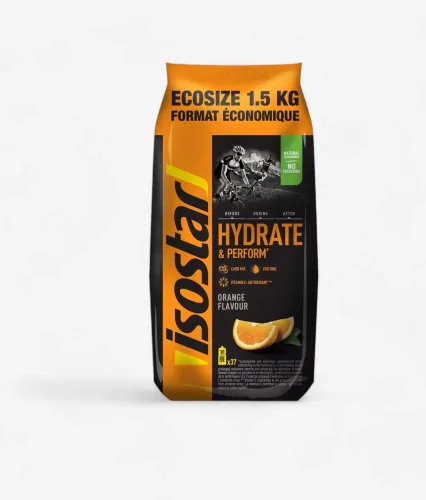 isostar, Isostar Hydrate & Perform Orange ? Isotonisches Sportgetränkepulver